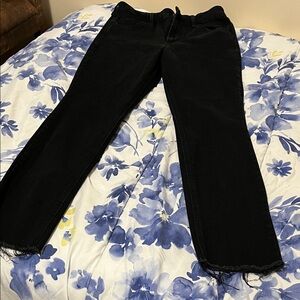 Old Navy Women's Black Straight Leg Jeans